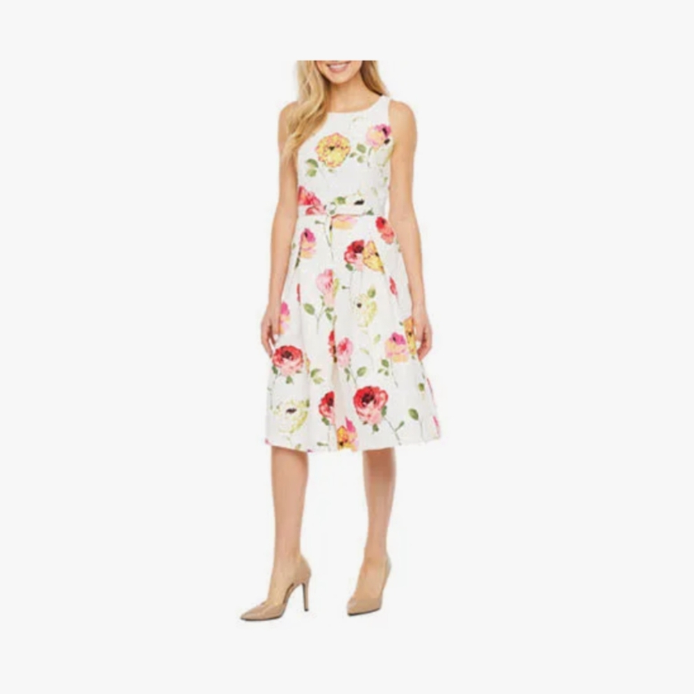Danny & Nicole floral print dress
